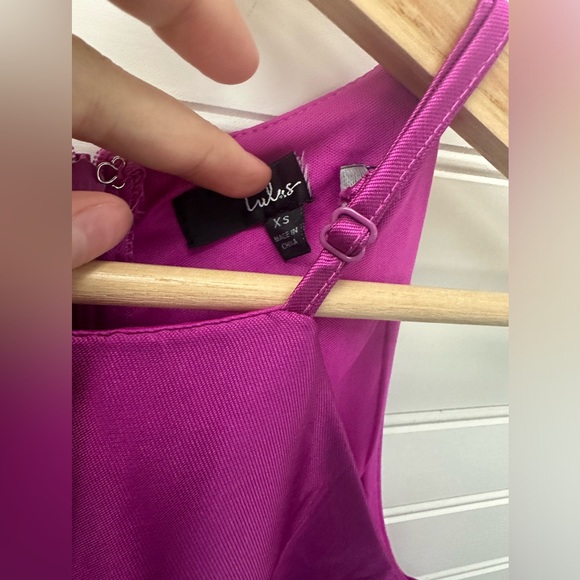 Lulus Broadway Show Magenta High-Low Gown - Picture 9 of 12